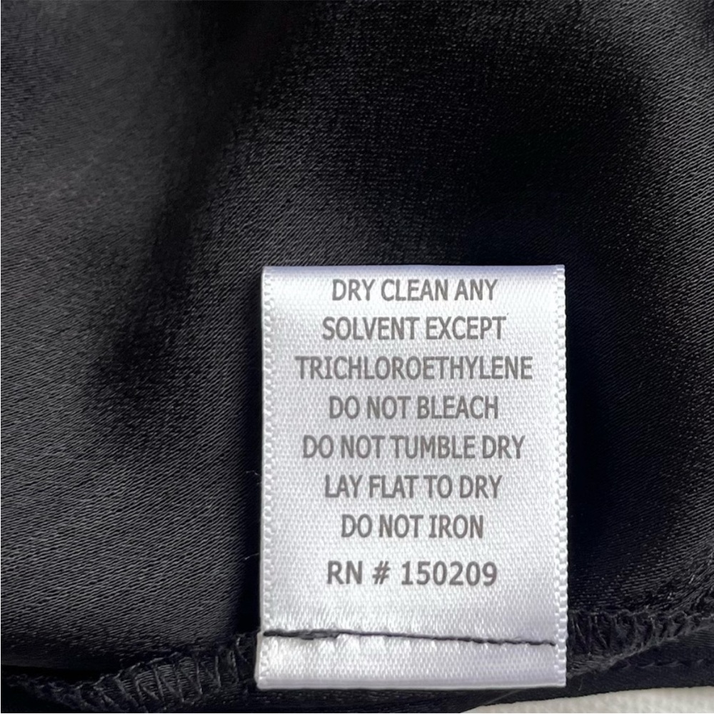 NWOT La Ligne Black Cold Shoulder Eve Midi Dress - Picture 7 of 7